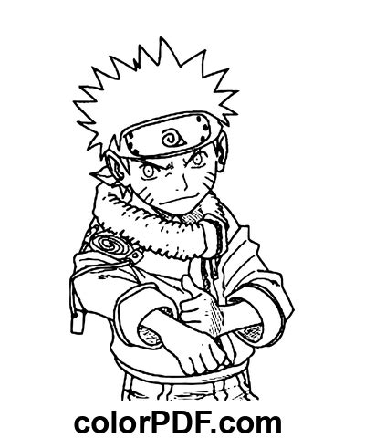 Naruto Shippuden – Coloriages et livres en PDF